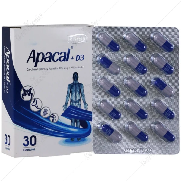 کپسول آپاکل د3 های هلث 30 عدد