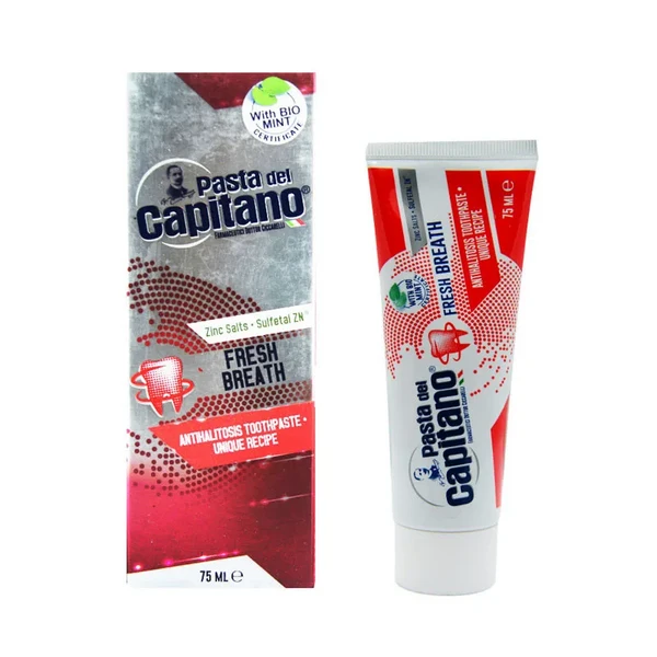 خمیر دندان پاستا دل کاپیتانو مدل Fresh Breath