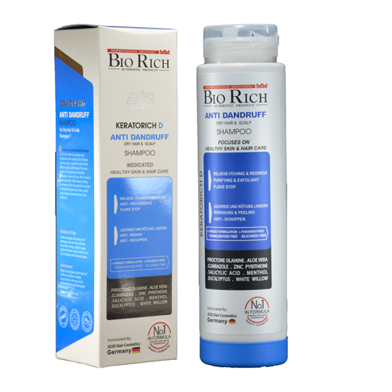 شامپو مناسب موهای خشک و دارای شوره بایوریچ