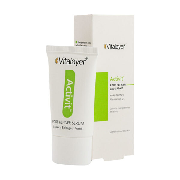 ژل کرم جمع کننده منافذ باز اکتی ویت ویتالیر